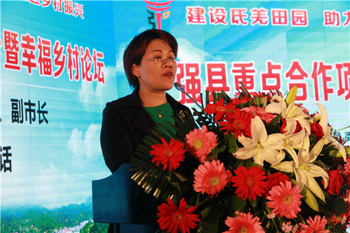 宁强县在第三届丝博会成功举办幸福乡村论坛|