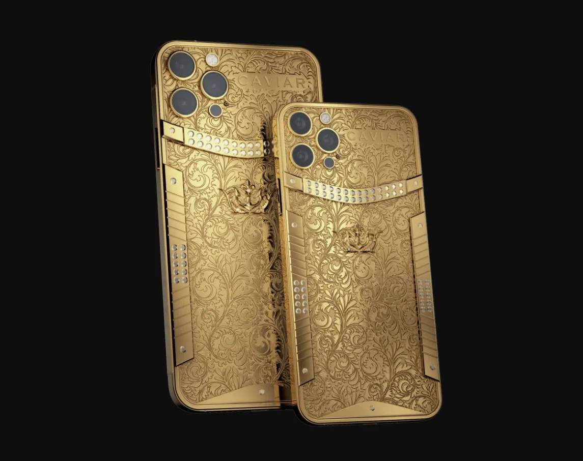 24k Gold iPhone 14 Pro and Pro Max Elite | - Leronza