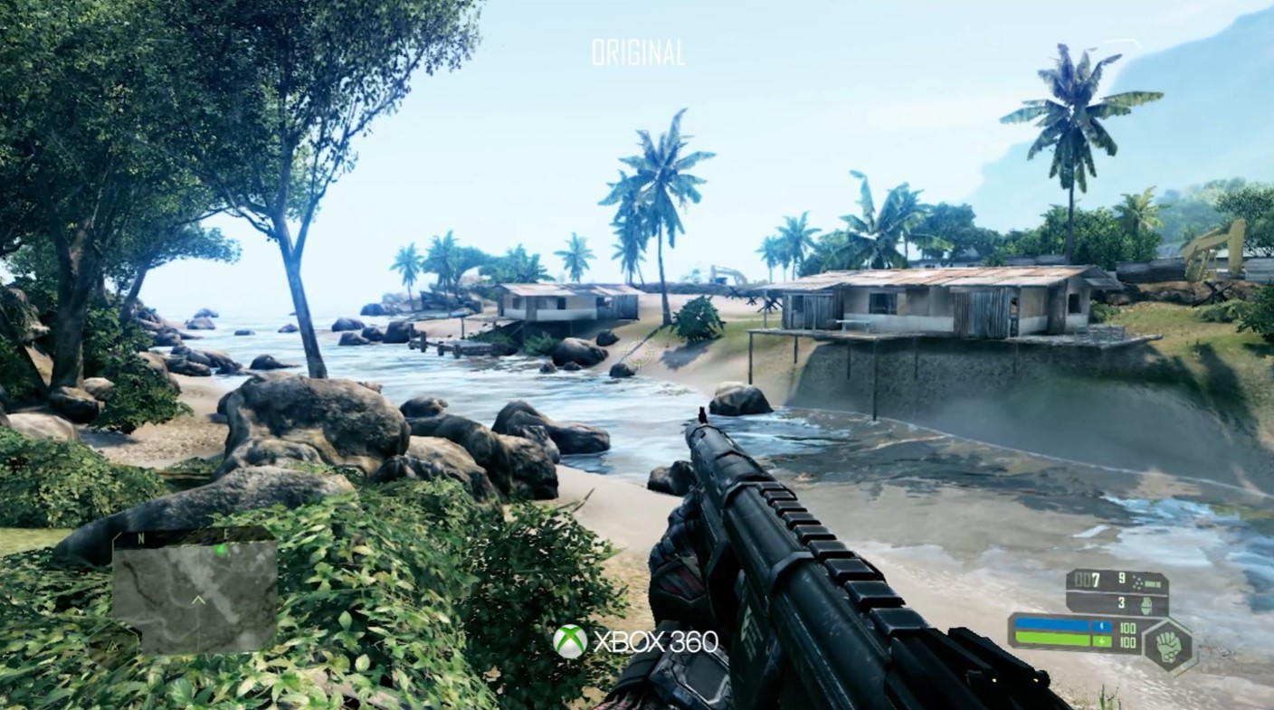 《孤岛危机复刻版三部曲》vs Xbox 360原版对比