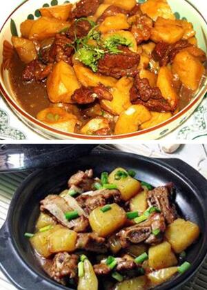 牛肉炖土豆的家常做法 教你做家常美食――排骨炖土豆