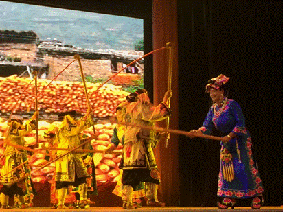 茂县《羌魂》为游客献上一场盛大的文化盛宴