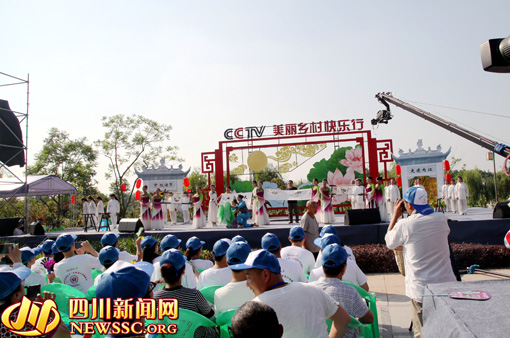 甜城文化特产“中国夏布画”亮相央视“美丽乡村快乐行”