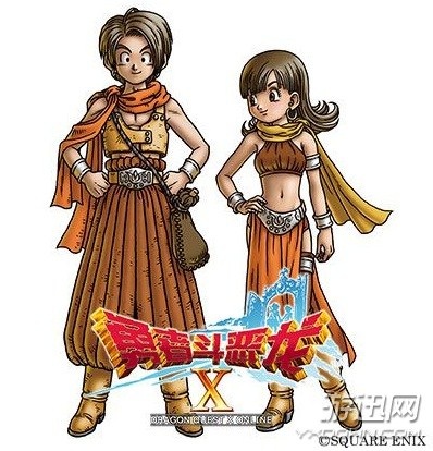 官方首曝《勇者斗恶龙X》人设原画 还是熟悉的画风!