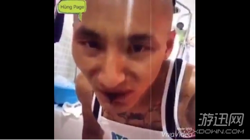 是谁给你的勇气 光头男子挑战电钻啃玉米门牙被崩飞