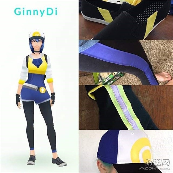 美女Cos《口袋妖怪:GO》训练师 走上街头,回头率100%