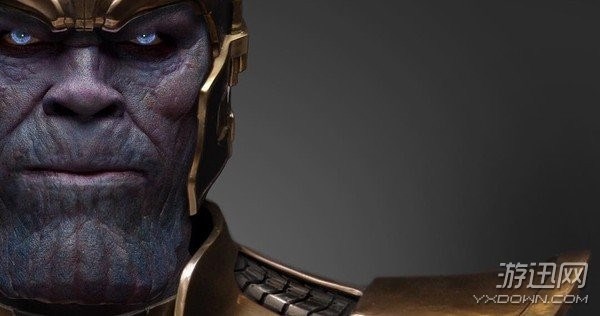 《复仇者联盟3》“灭霸”形象首曝 超级大反派霸气依旧