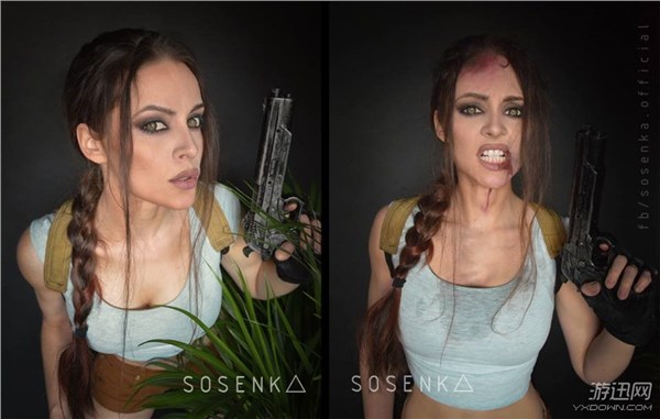 超惊悚的恐怖怪物Cos 这是个颜值超高的妹子你敢信?