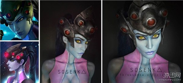 超惊悚的恐怖怪物Cos 这是个颜值超高的妹子你敢信?