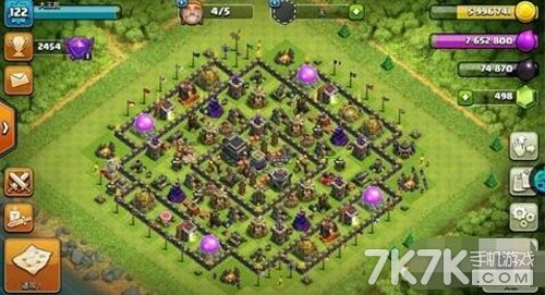 部落冲突9本经典护黑阵