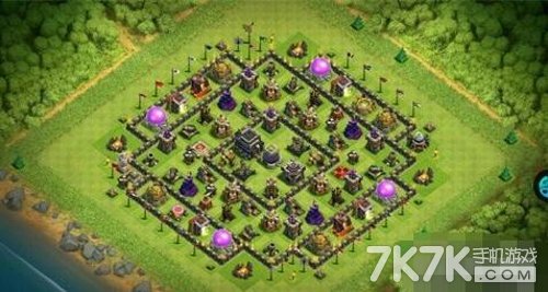 部落冲突9本经典护黑阵