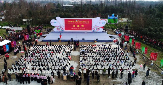 2017四川花卉(果类)生态旅游节都江堰开幕