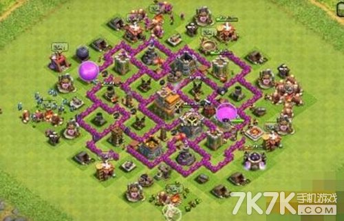 部落冲突7本防龙阵